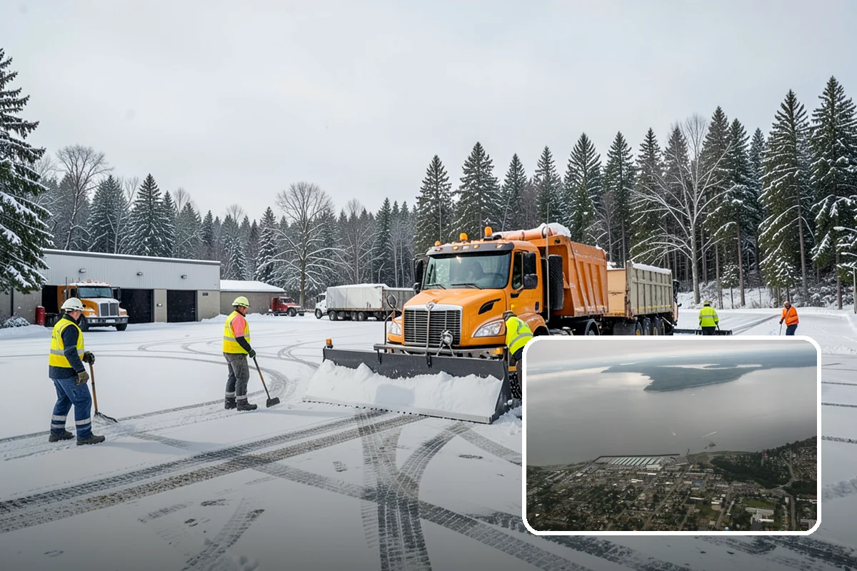 Hospital Snow Removal in Des Moines, King County, WA - Ambulance bays and ER entrances cleared first