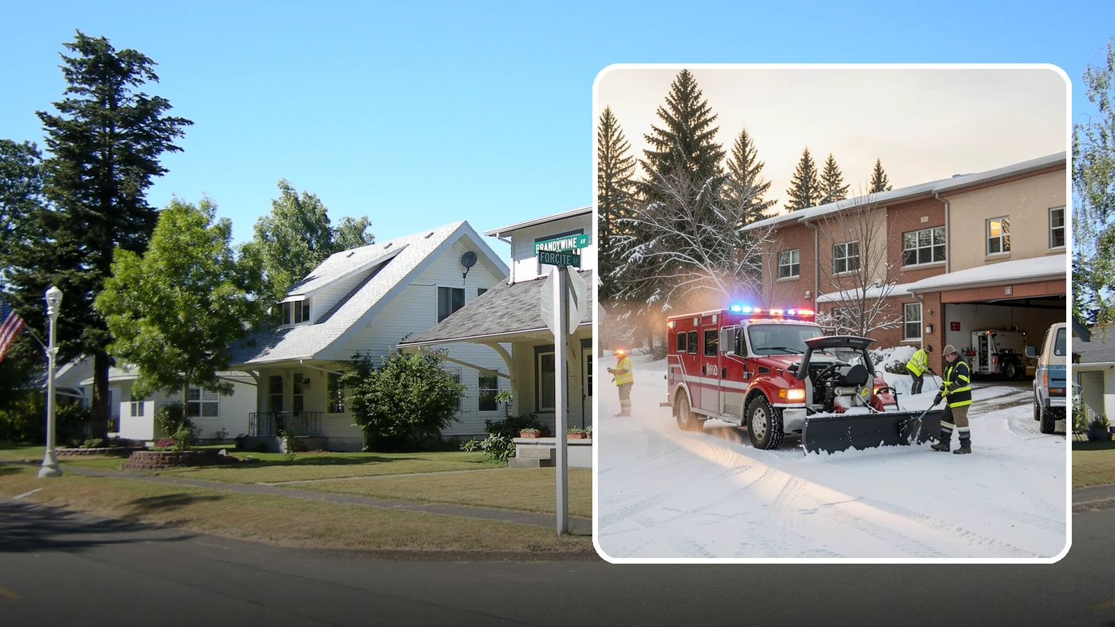 Hospital Snow Removal in DuPont, Pierce County, WA - At a hospital, a cleared ambulance bay and a safe patient walkway are life-safety essentials, so we treat every route as...
