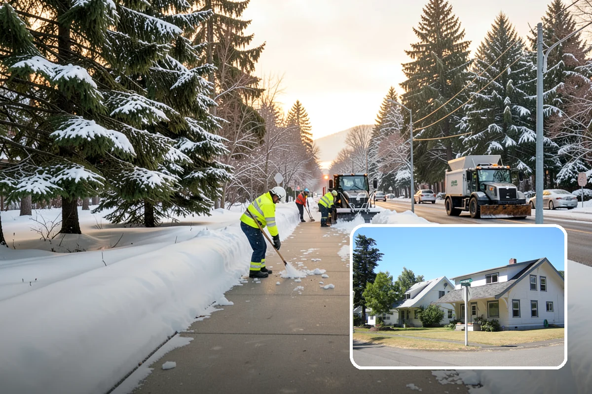 Hospital Snow Removal in DuPont, Pierce County, WA - Ambulance bays and ER entrances cleared first