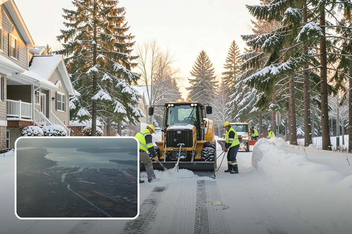 Hospital Snow Removal in Fife, Pierce County, WA - Ambulance bays and ER entrances cleared first