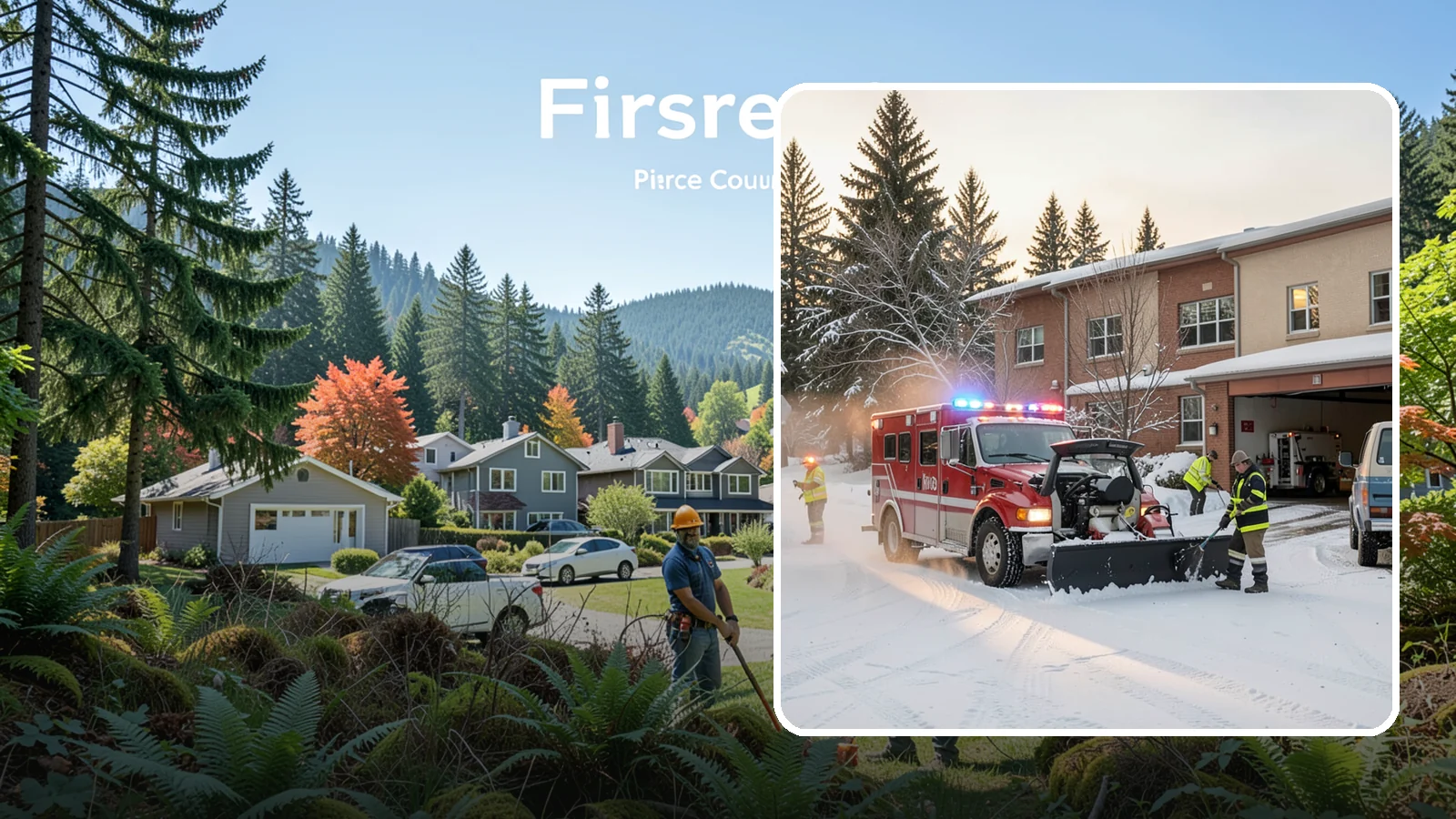 Hospital Snow Removal in Fircrest, Pierce County, WA - At a hospital, a cleared ambulance bay and a safe patient walkway are life-safety essentials, so we treat every route as...