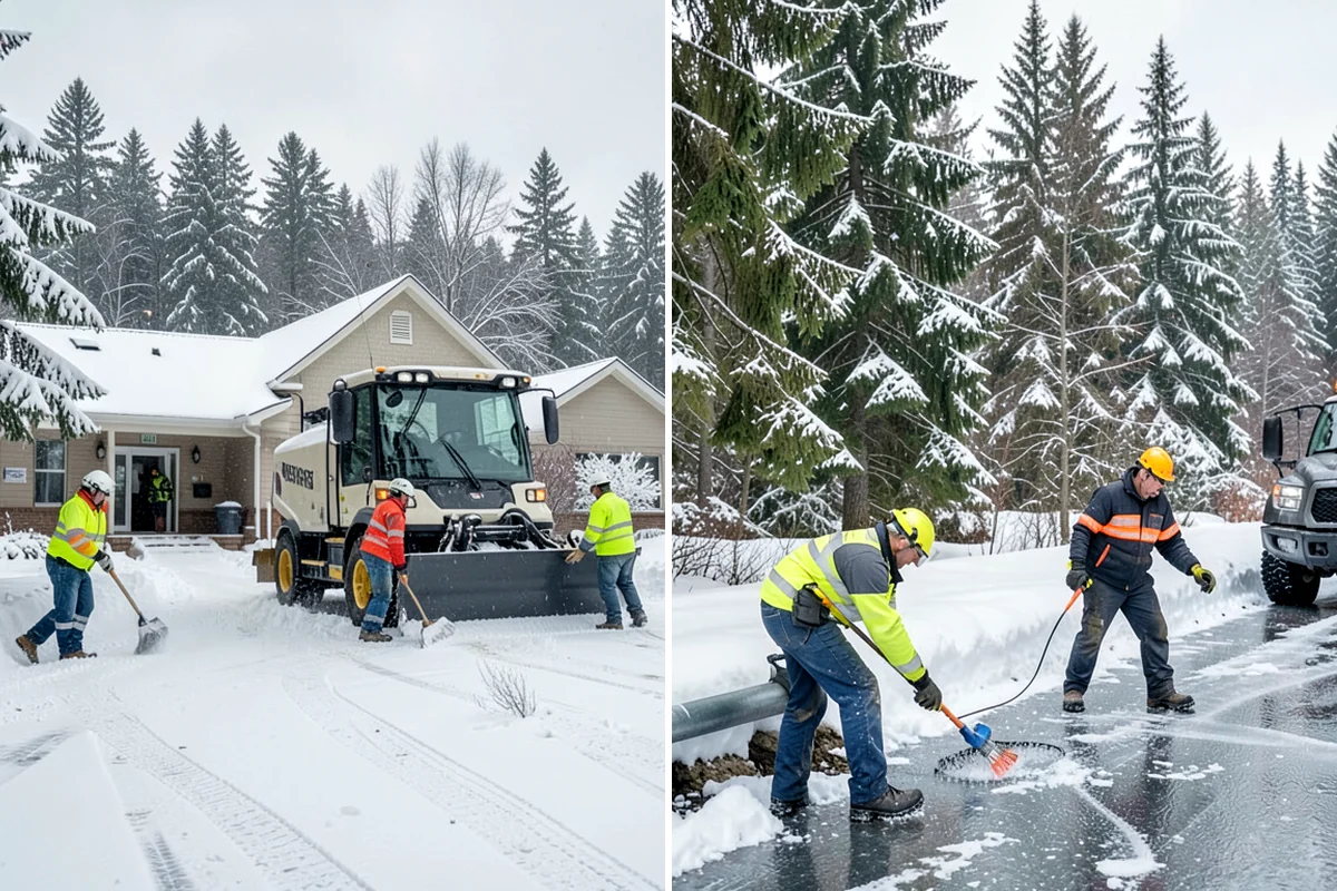 Hospital Snow Removal in Fircrest, Pierce County, WA - Sequence routes by life-safety priority with your facilities team