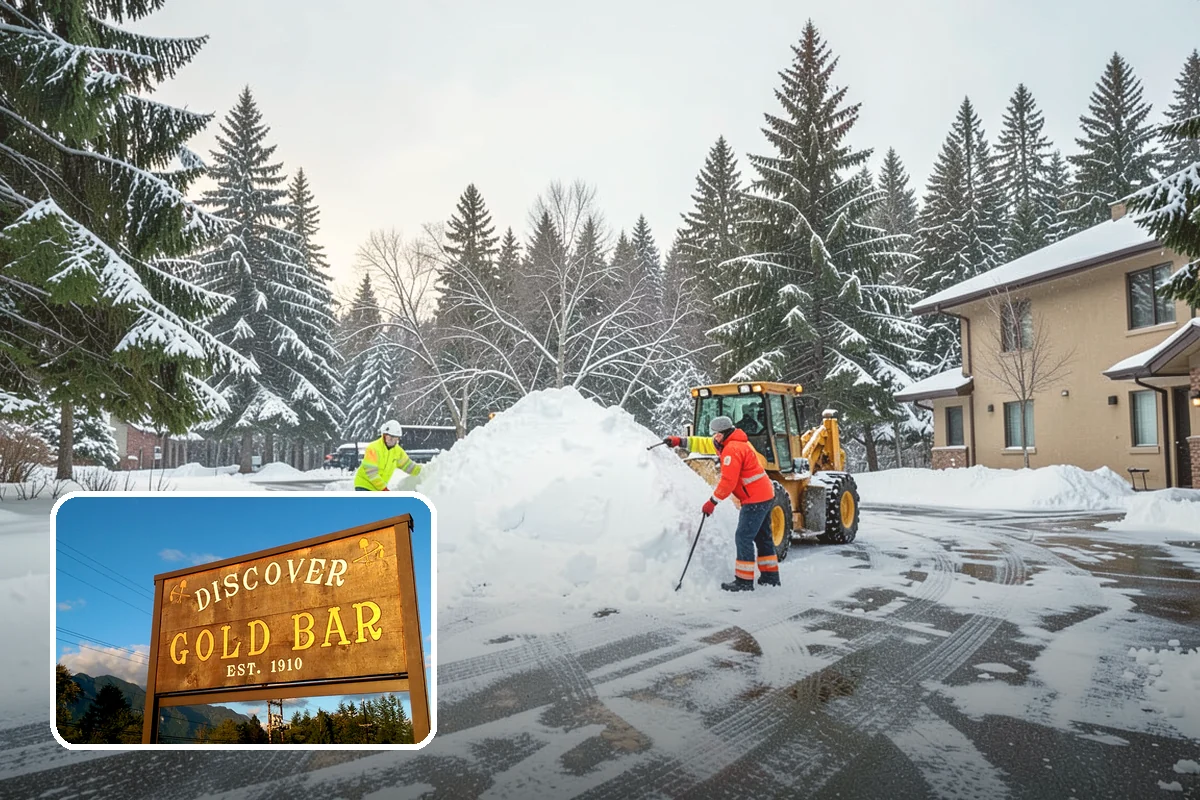 Hospital Snow Removal in Gold Bar, Snohomish County, WA - Ambulance bays and ER entrances cleared first