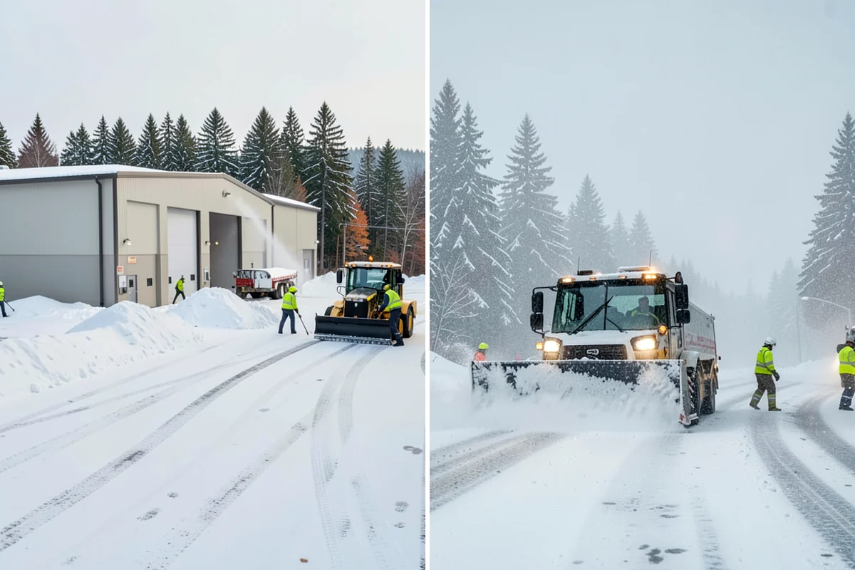 Hospital Snow Removal in Kenmore, King County, WA - Sequence routes by life-safety priority with your facilities team
