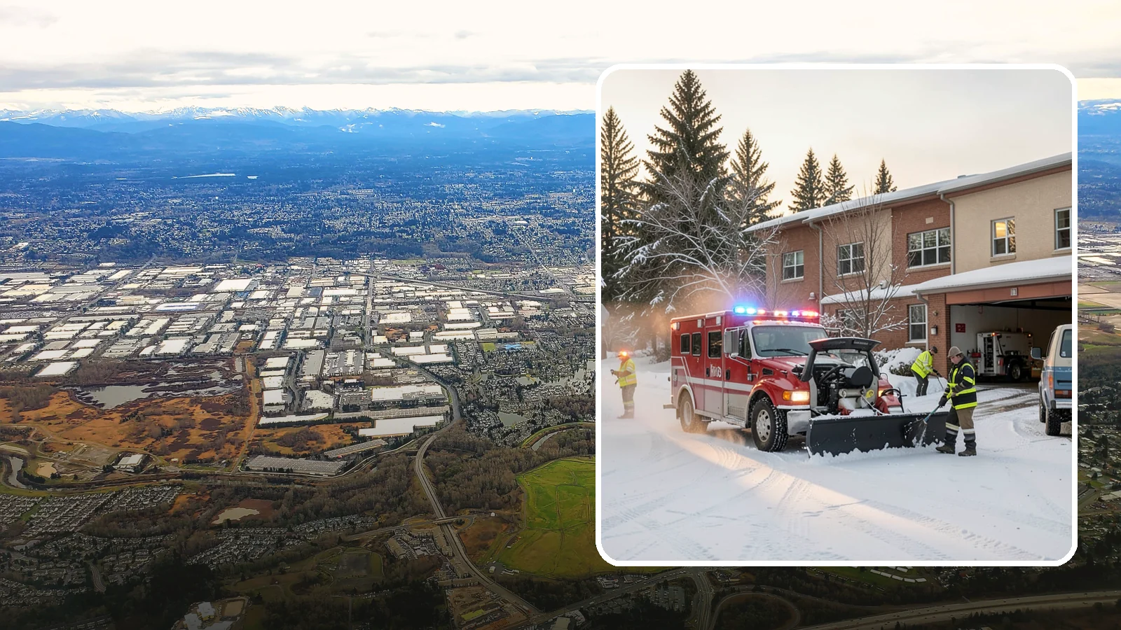 Hospital Snow Removal in Kent, King County, WA - At a hospital, a cleared ambulance bay and a safe patient walkway are life-safety essentials, so we treat every route as...
