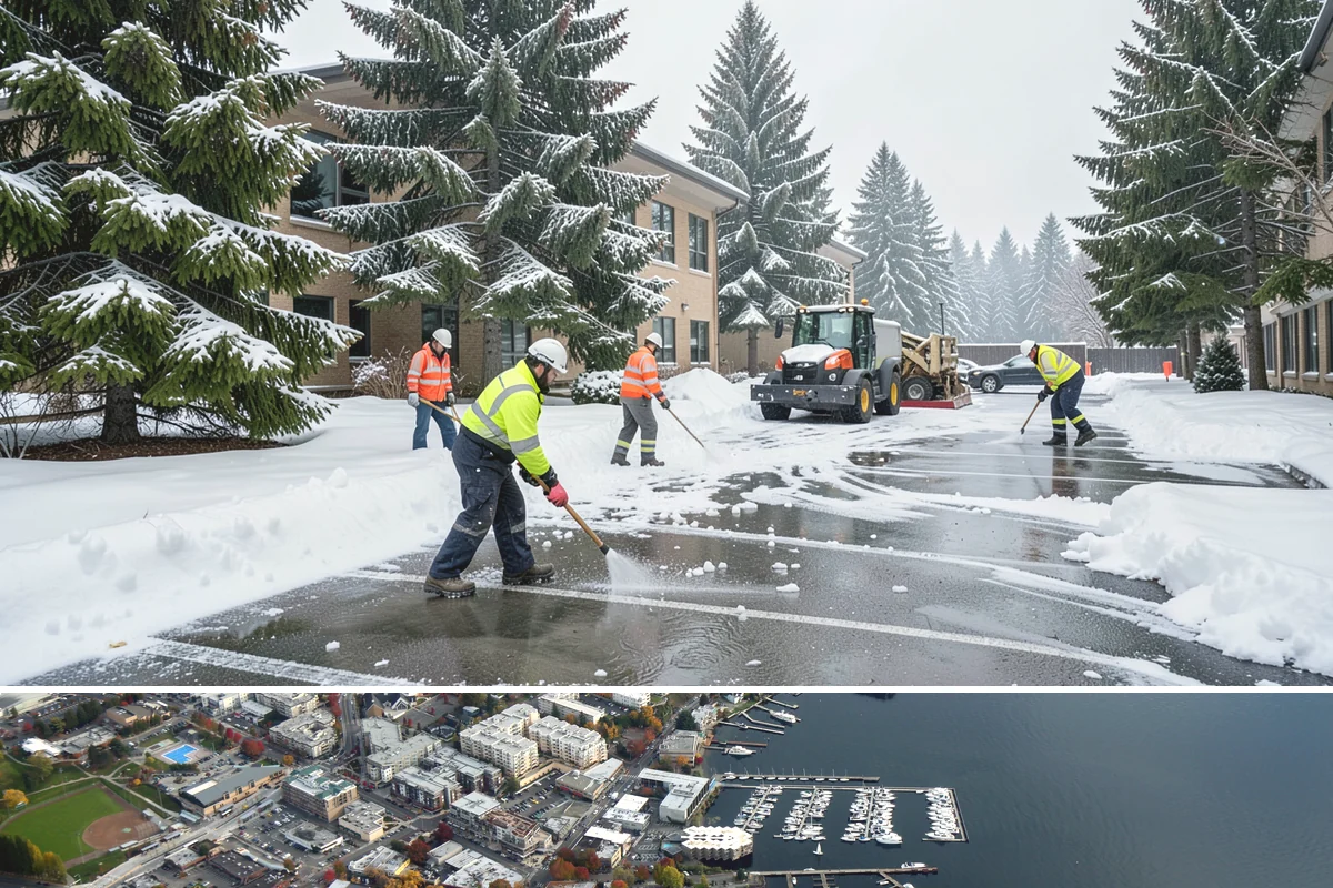Hospital Snow Removal in Kirkland, King County, WA - Hospitals need reliable coverage from November through February, and longer at foothill campuses where snow lingers.