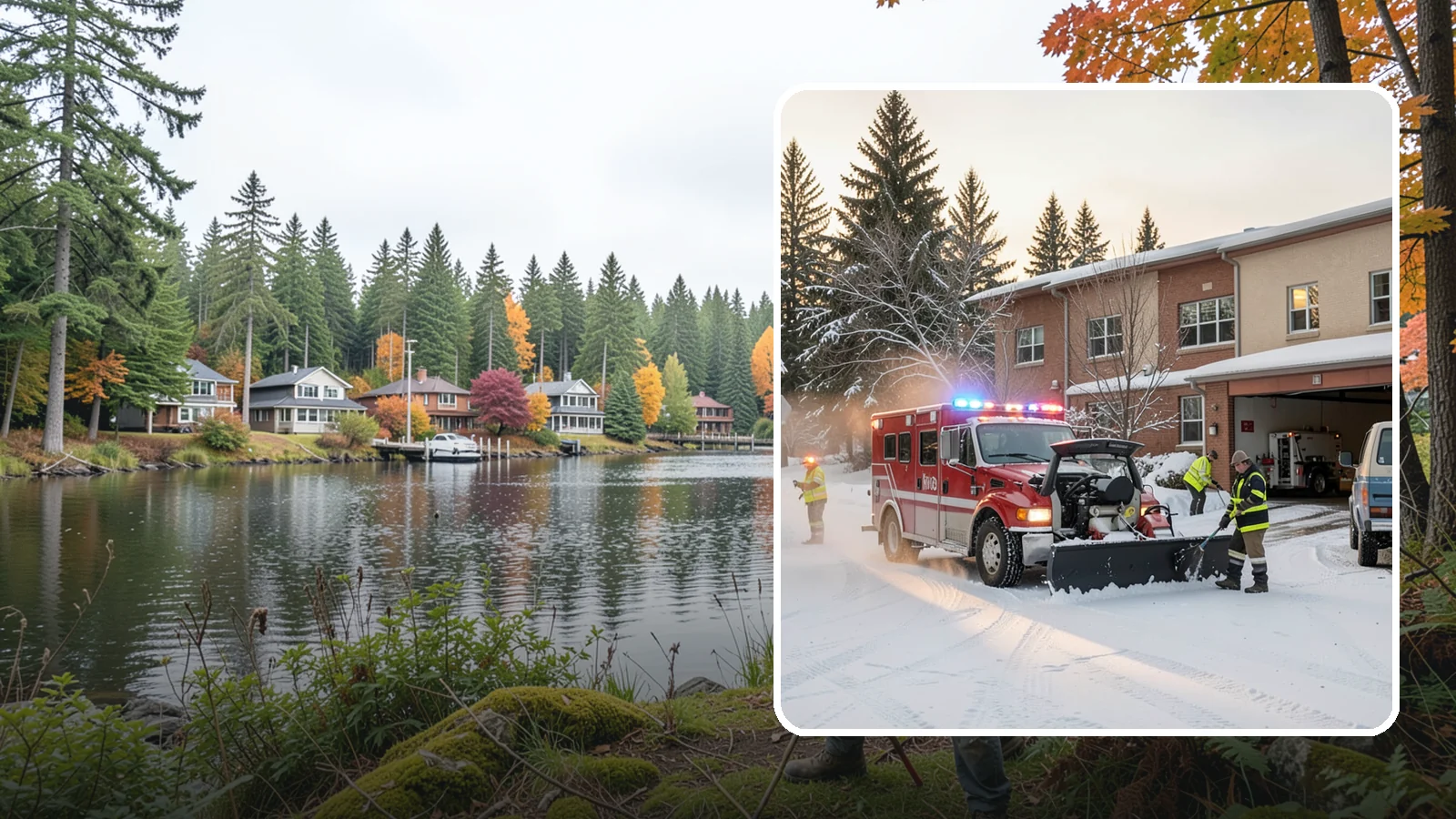 Hospital Snow Removal in La Conner, Skagit County, WA - At a hospital, a cleared ambulance bay and a safe patient walkway are life-safety essentials, so we treat every route as...