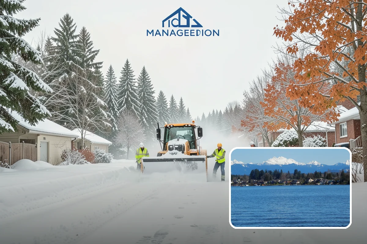Hospital Snow Removal in Lake Stevens, Snohomish County, WA - Ambulance bays and ER entrances cleared first