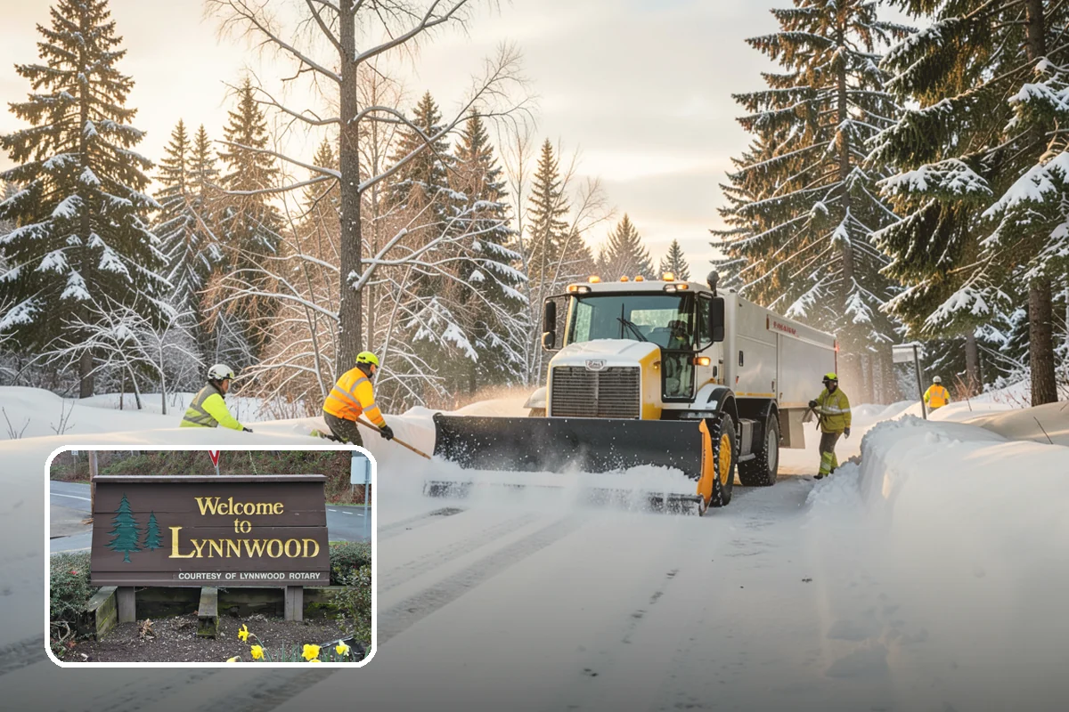 Hospital Snow Removal in Lynnwood, Snohomish County, WA - Ambulance bays and ER entrances cleared first