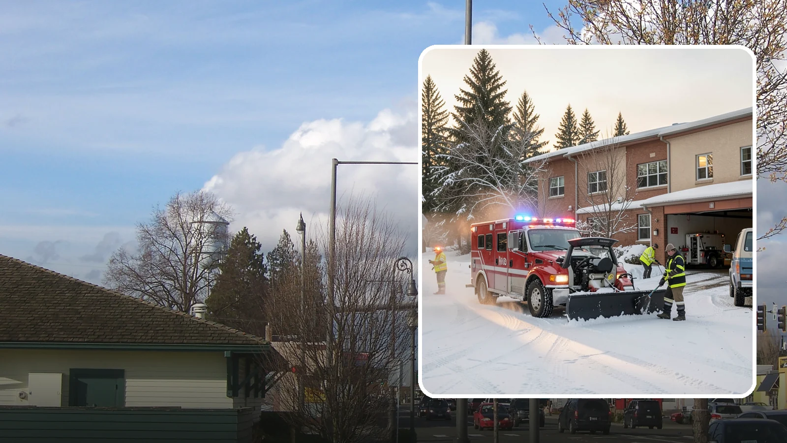 Hospital Snow Removal in Marysville, Snohomish County, WA - At a hospital, a cleared ambulance bay and a safe patient walkway are life-safety essentials, so we treat every route as...