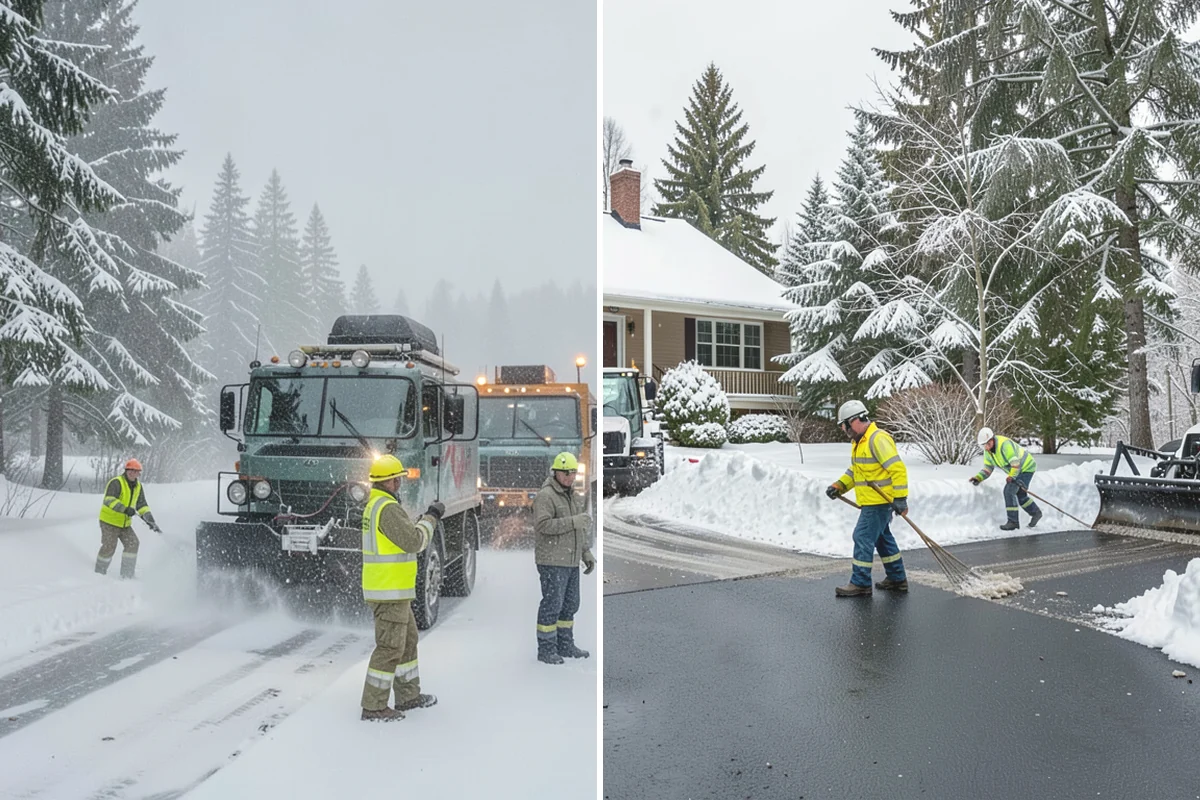 Hospital Snow Removal in Mercer Island, King County, WA - Sequence routes by life-safety priority with your facilities team