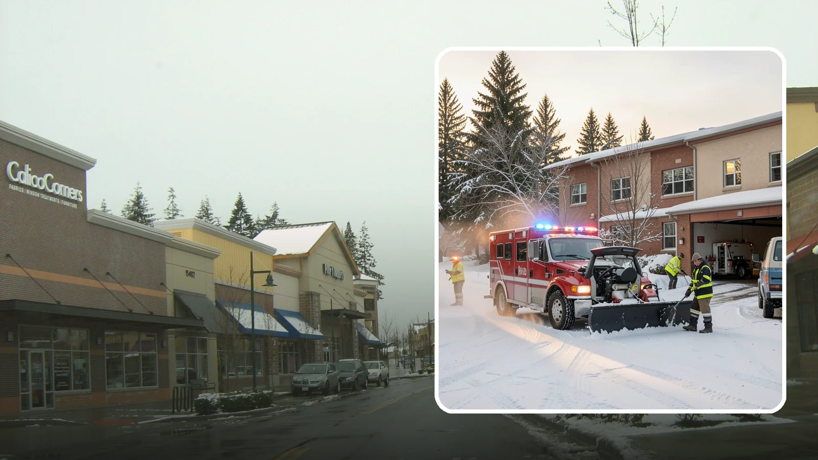 Hospital Snow Removal in Mill Creek, Snohomish County, WA - At a hospital, a cleared ambulance bay and a safe patient walkway are life-safety essentials, so we treat every route as...