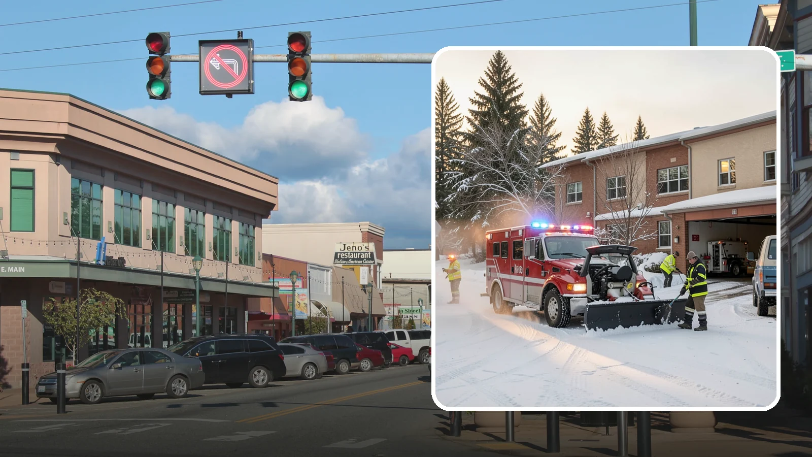 Hospital Snow Removal in Monroe, Snohomish County, WA - At a hospital, a cleared ambulance bay and a safe patient walkway are life-safety essentials, so we treat every route as...