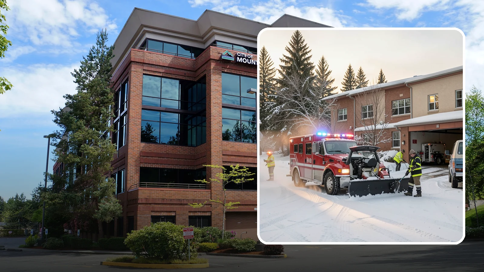 Hospital Snow Removal in Mountlake Terrace, Snohomish County, WA - At a hospital, a cleared ambulance bay and a safe patient walkway are life-safety essentials, so we treat every route as...