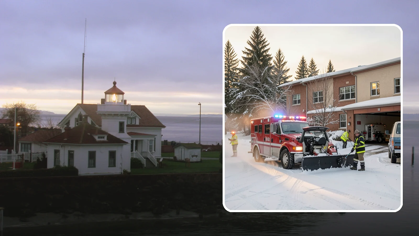 Hospital Snow Removal in Mukilteo, Snohomish County, WA - At a hospital, a cleared ambulance bay and a safe patient walkway are life-safety essentials, so we treat every route as...