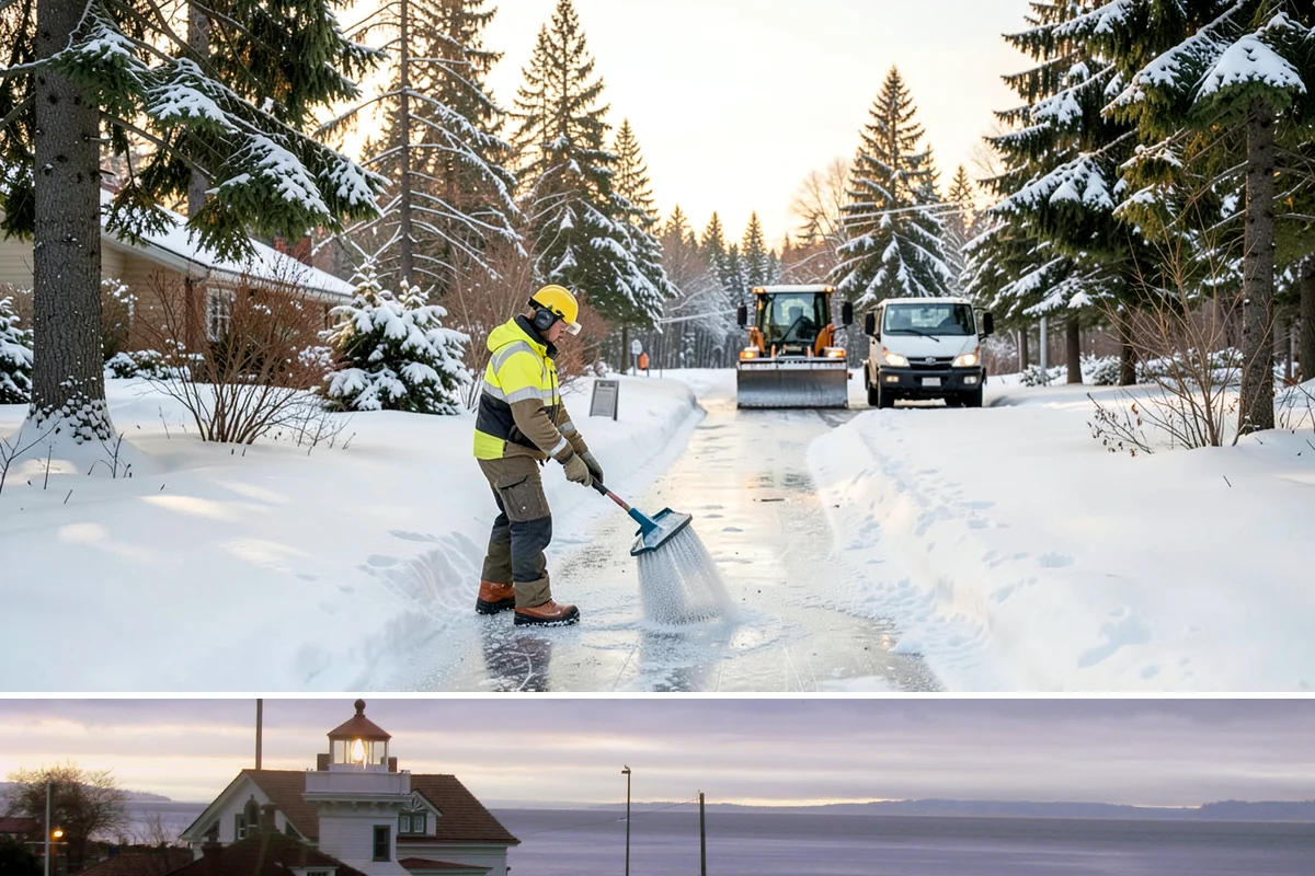 Hospital Snow Removal in Mukilteo, Snohomish County, WA - Hospitals need reliable coverage from November through February, and longer at foothill campuses where snow lingers.