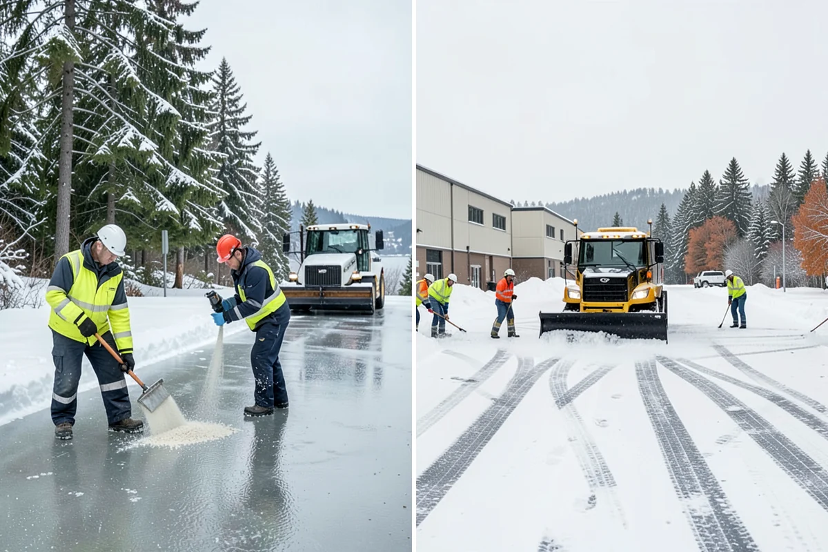 Hospital Snow Removal in Normandy Park, King County, WA - Sequence routes by life-safety priority with your facilities team