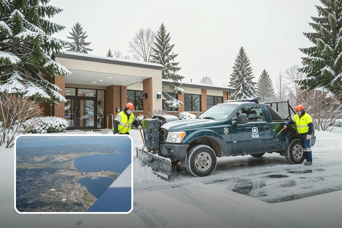 Hospital Snow Removal in Oak Harbor, Island County, WA - Ambulance bays and ER entrances cleared first