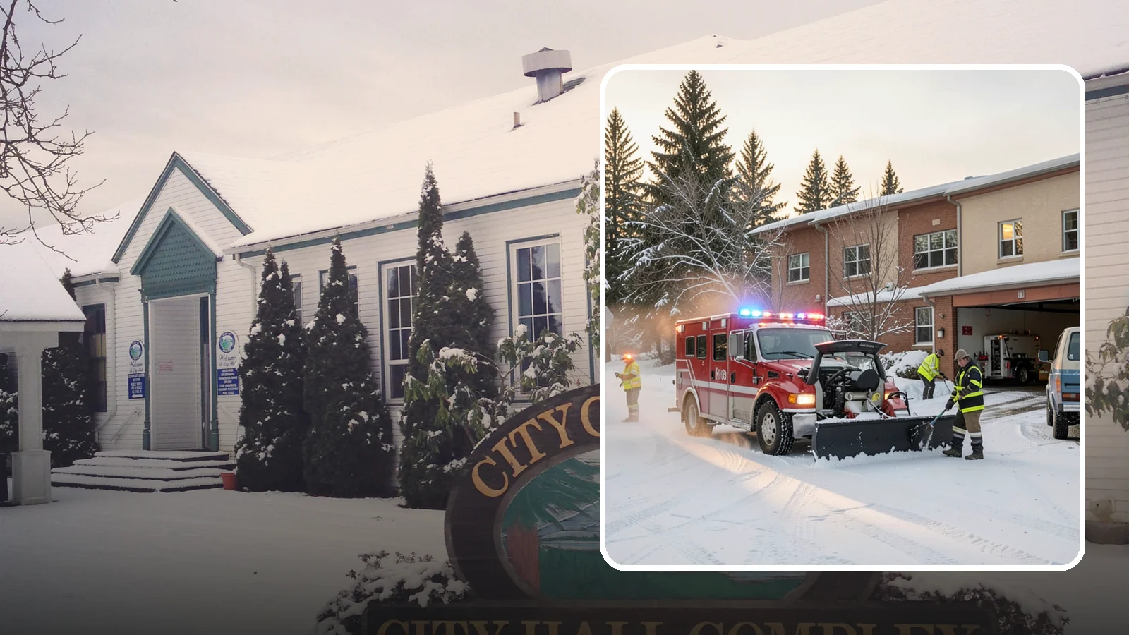 Hospital Snow Removal in Pacific, King County, WA - At a hospital, a cleared ambulance bay and a safe patient walkway are life-safety essentials, so we treat every route as...