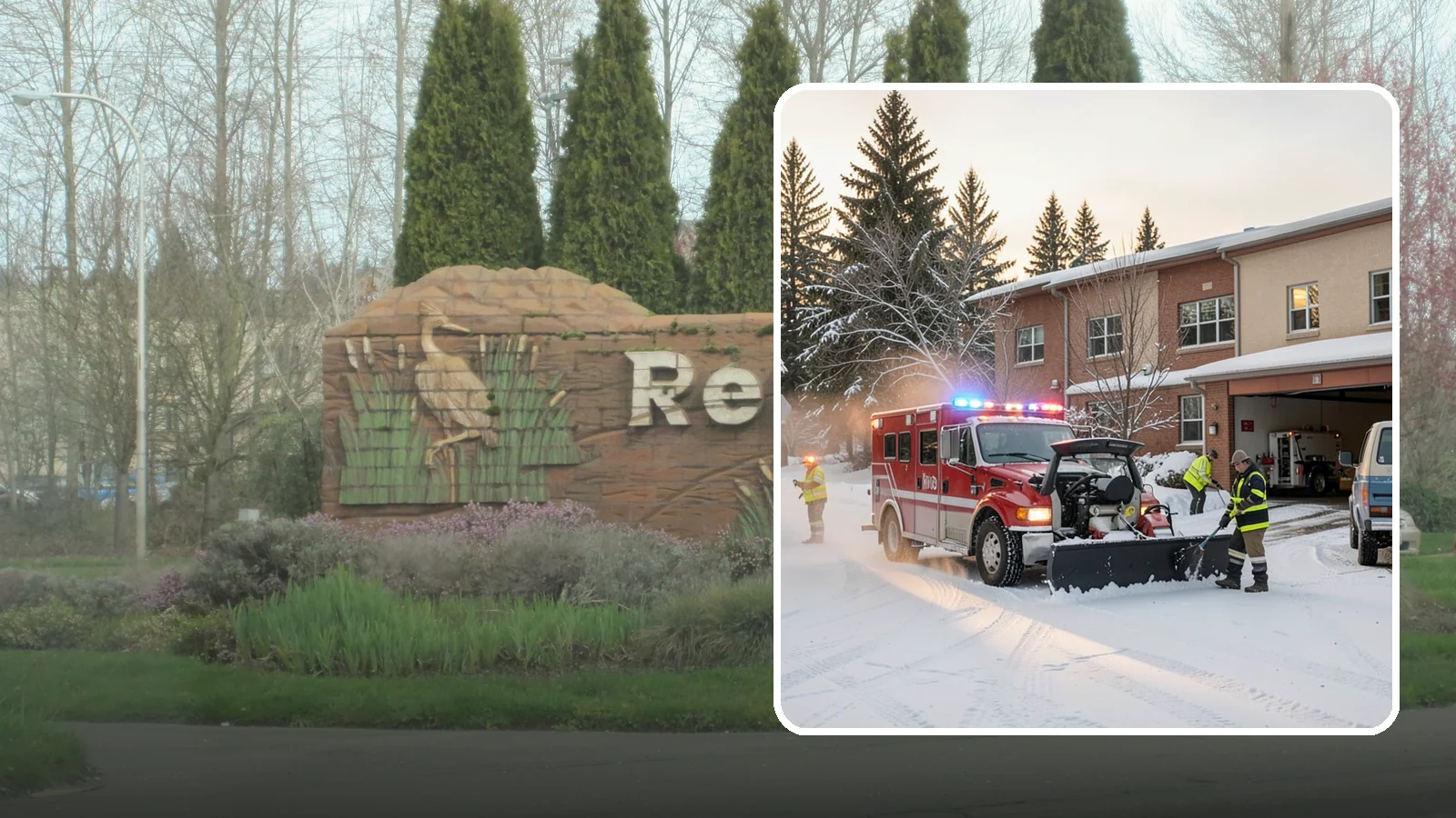 Hospital Snow Removal in Renton, King County, WA - At a hospital, a cleared ambulance bay and a safe patient walkway are life-safety essentials, so we treat every route as...