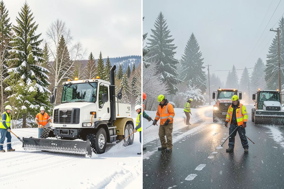 Hospital Snow Removal in Sammamish, King County, WA - Sequence routes by life-safety priority with your facilities team