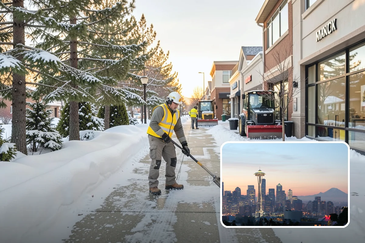 Hospital Snow Removal in Seattle, King County, WA - Ambulance bays and ER entrances cleared first