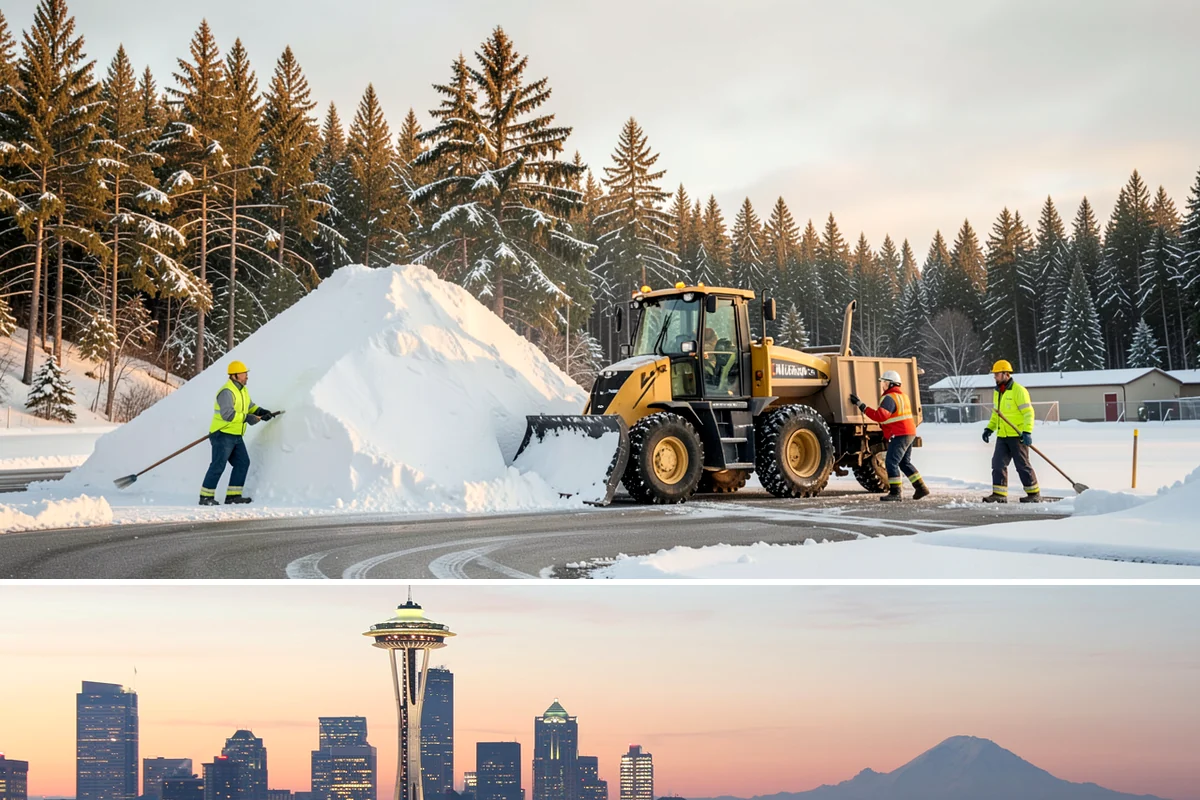 Hospital Snow Removal in Seattle, King County, WA - Hospitals need reliable coverage from November through February, and longer at foothill campuses where snow lingers.