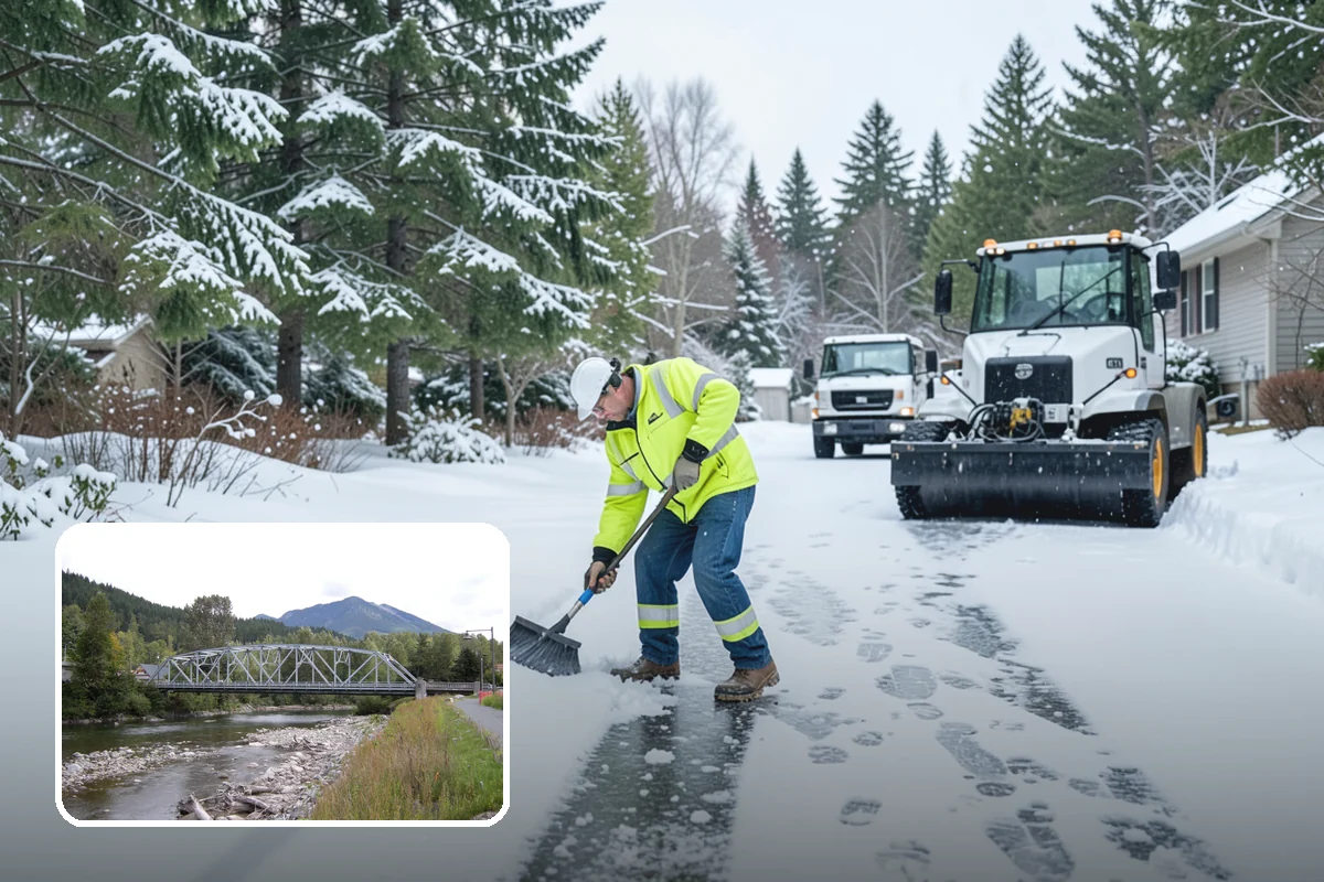 Hospital Snow Removal in Skykomish, King County, WA - Ambulance bays and ER entrances cleared first