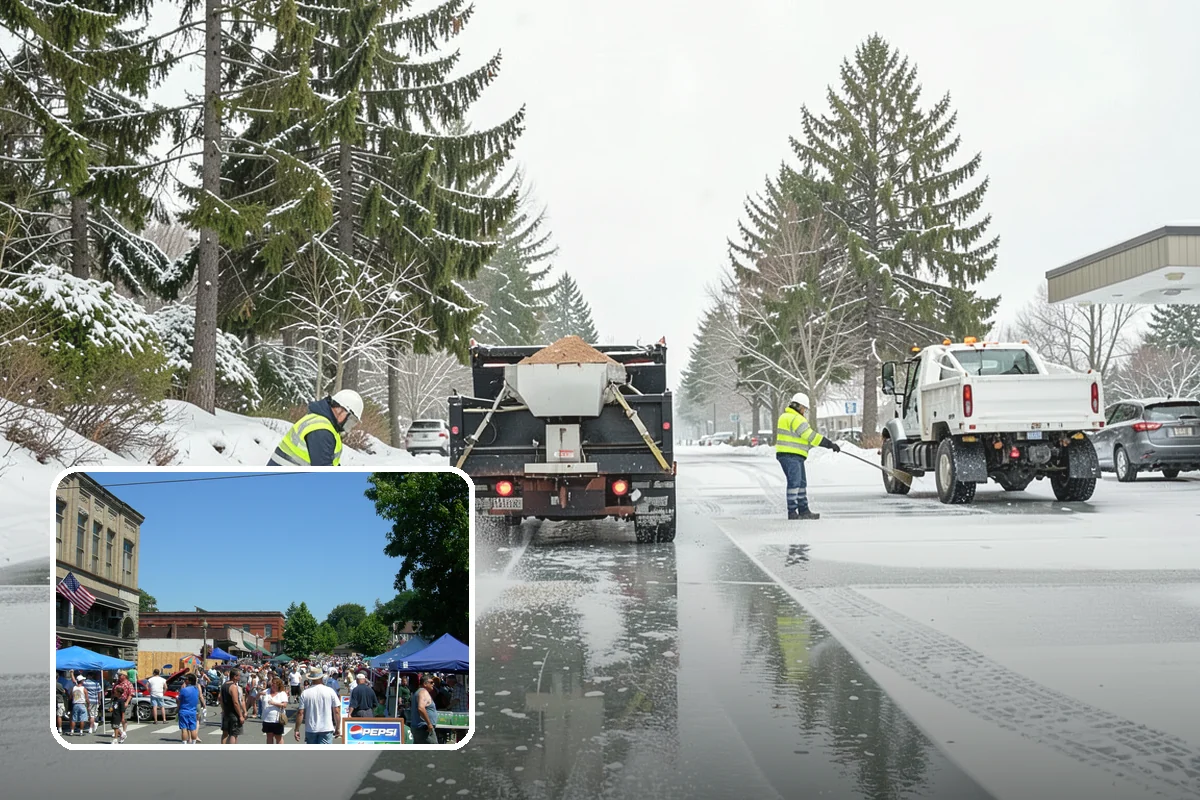 Hospital Snow Removal in Snohomish, Snohomish County, WA - Ambulance bays and ER entrances cleared first