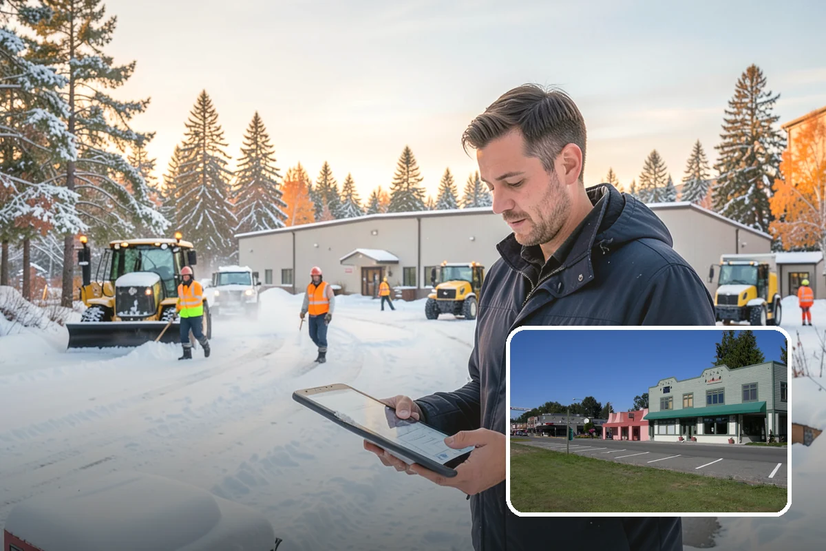 Hospital Snow Removal in Snoqualmie, King County, WA - Ambulance bays and ER entrances cleared first