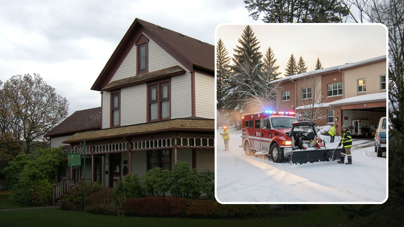 Hospital Snow Removal in Sumner, Pierce County, WA - At a hospital, a cleared ambulance bay and a safe patient walkway are life-safety essentials, so we treat every route as...