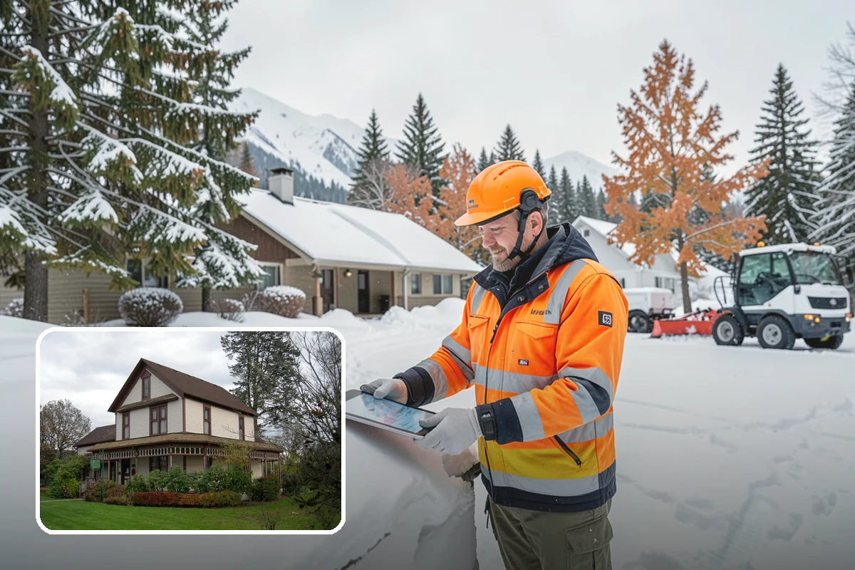 Hospital Snow Removal in Sumner, Pierce County, WA - Ambulance bays and ER entrances cleared first