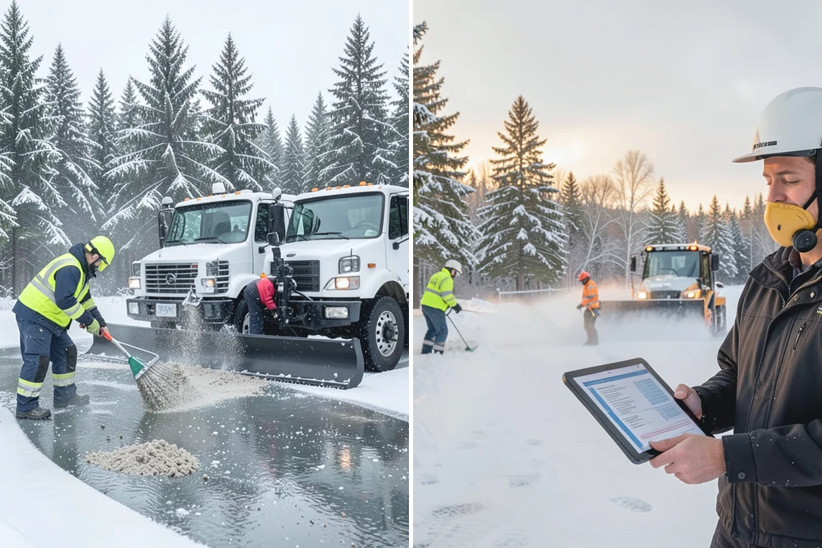 Hospital Snow Removal in Wilkeson, Pierce County, WA - Sequence routes by life-safety priority with your facilities team