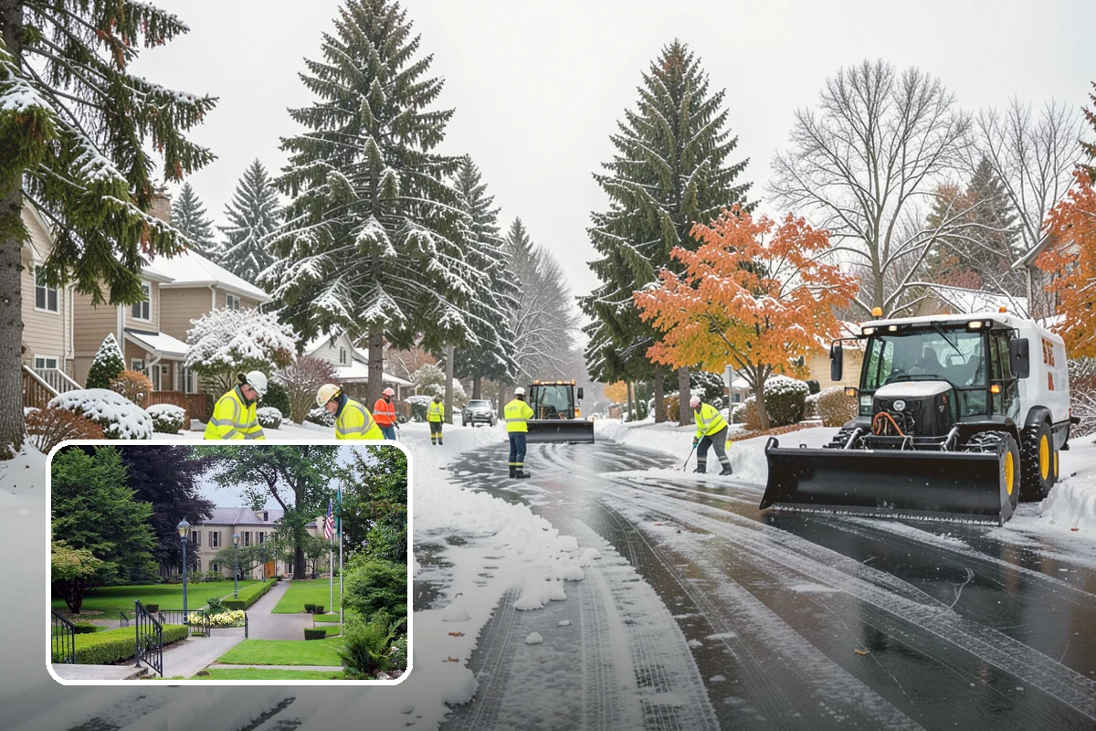 Hospital Snow Removal in Woodinville, King County, WA - Ambulance bays and ER entrances cleared first