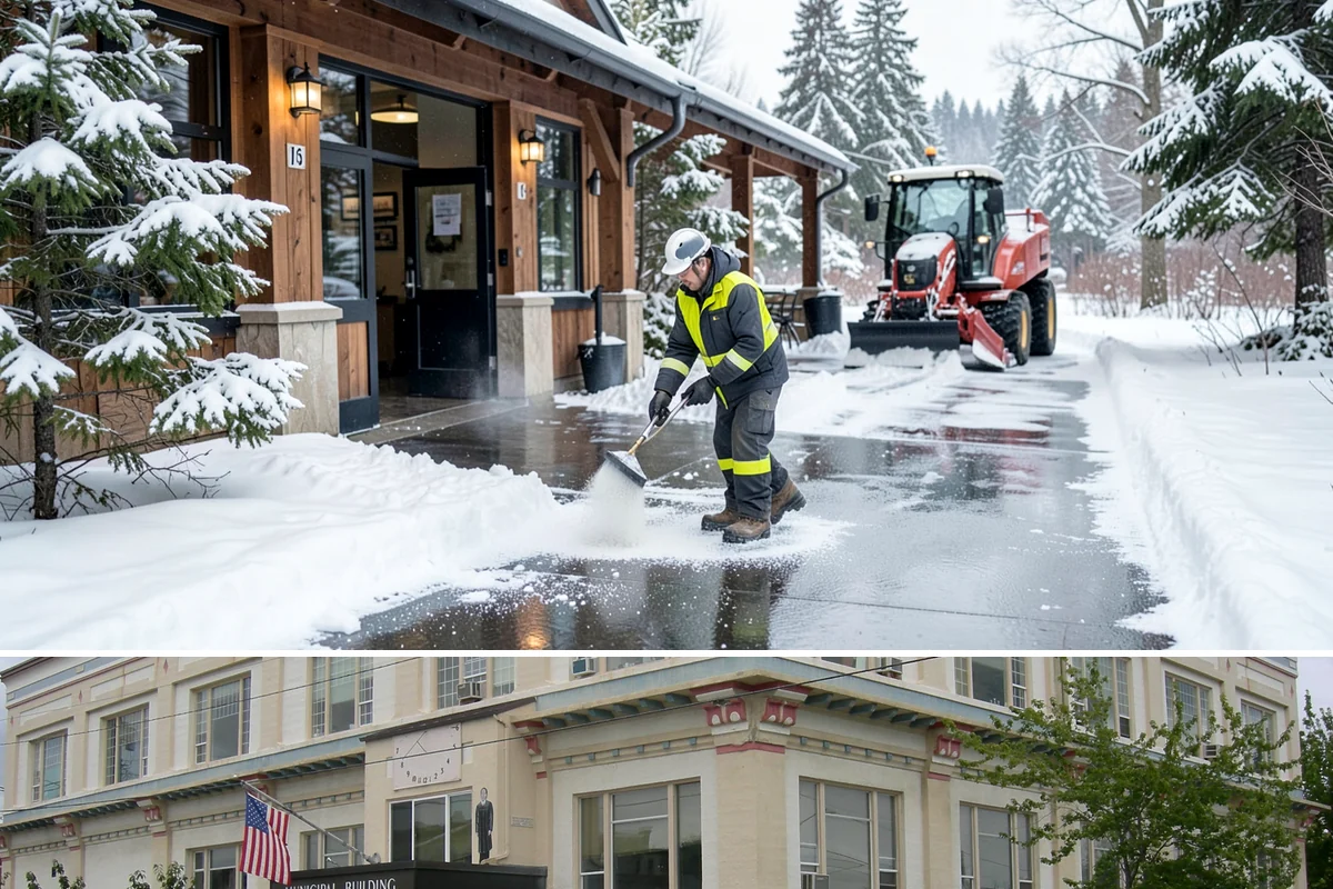 Hotel Deicing in Anacortes, Skagit County, WA - Coverage runs the full winter season, with continuous readiness during freezing-rain nights that coincide with guest arrivals and...