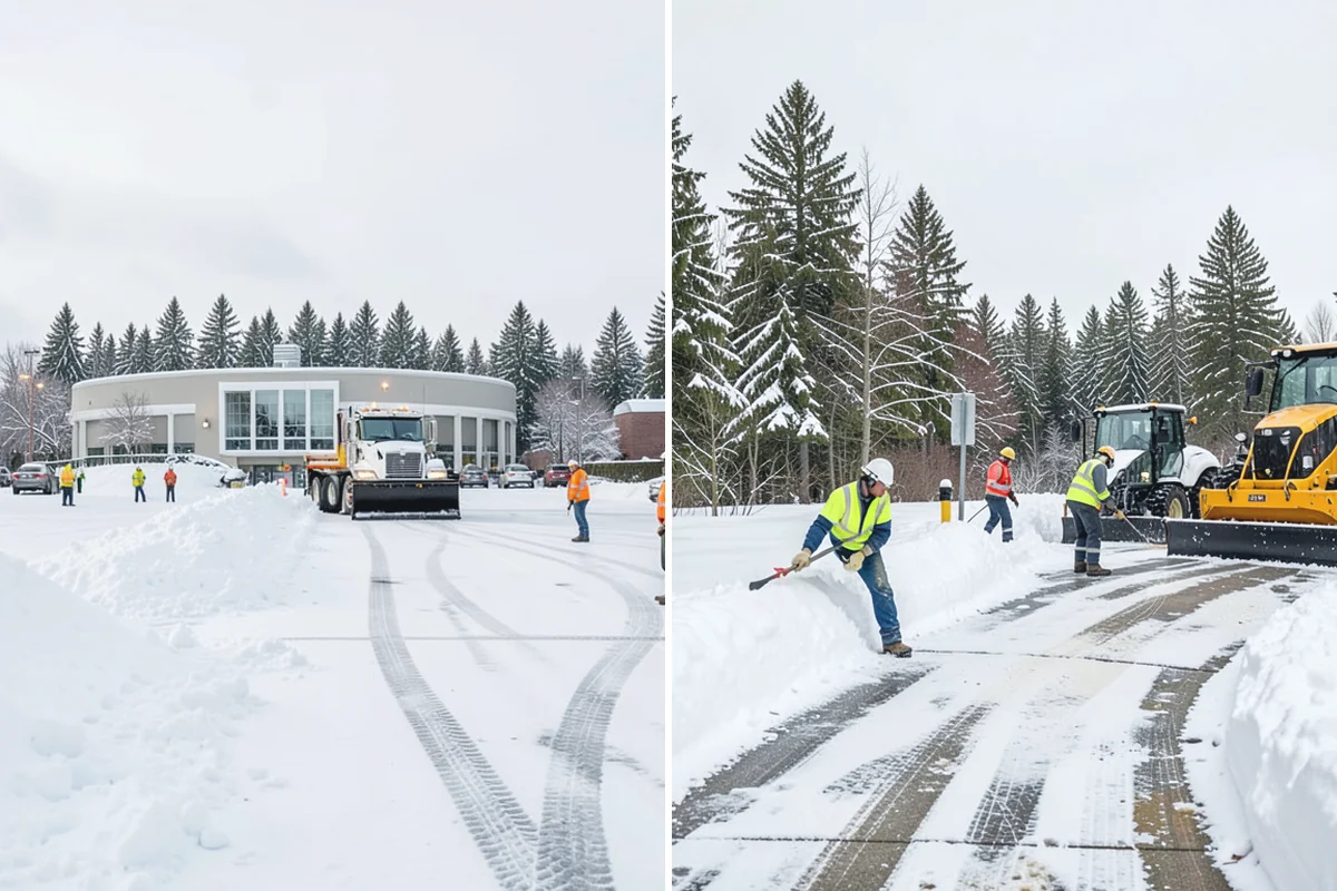 Hotel Deicing in Auburn, King County, WA - Review the arrival drive, entrances, and guest paths with staff