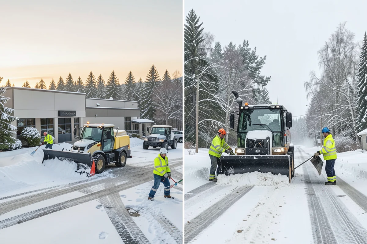 Hotel Deicing in Beaux Arts Village, King County, WA - Review the arrival drive, entrances, and guest paths with staff