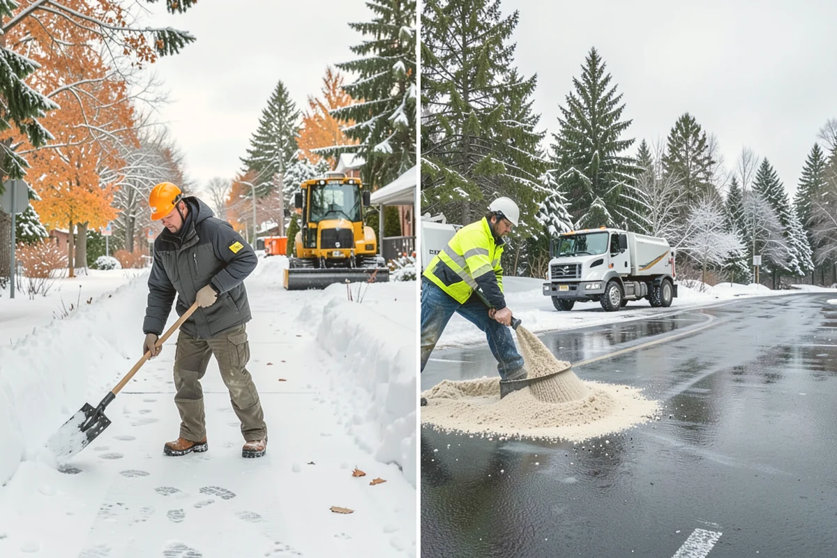 Hotel Deicing in Bellevue, King County, WA - Review the arrival drive, entrances, and guest paths with staff