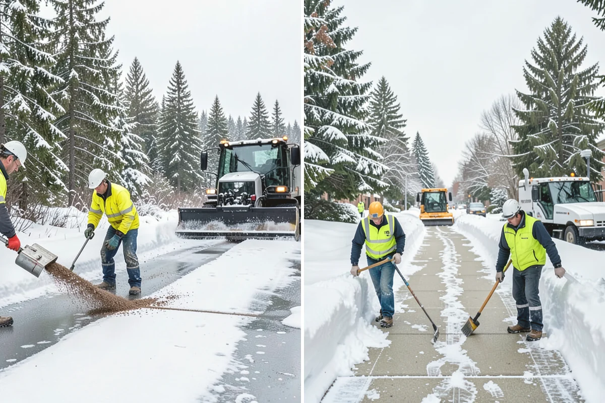 Hotel Deicing in Burien, King County, WA - Review the arrival drive, entrances, and guest paths with staff