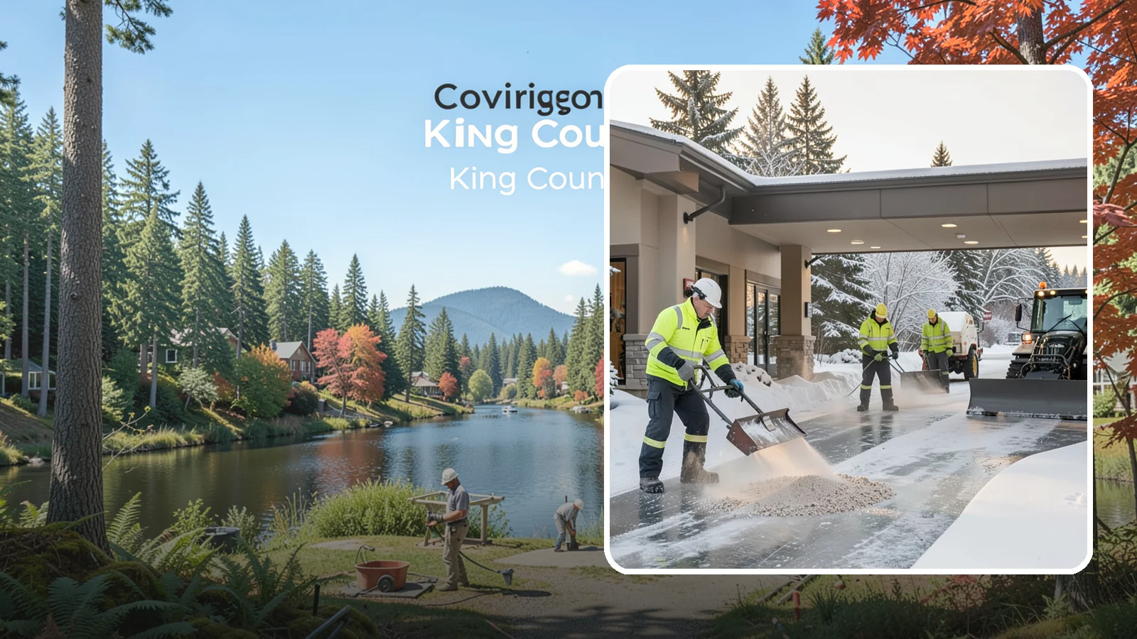Hotel Deicing in Covington, King County, WA - Deicing for hotels that keeps porte-cocheres, guest entrances, and walkways pristine so arriving travelers step onto safe, dry...