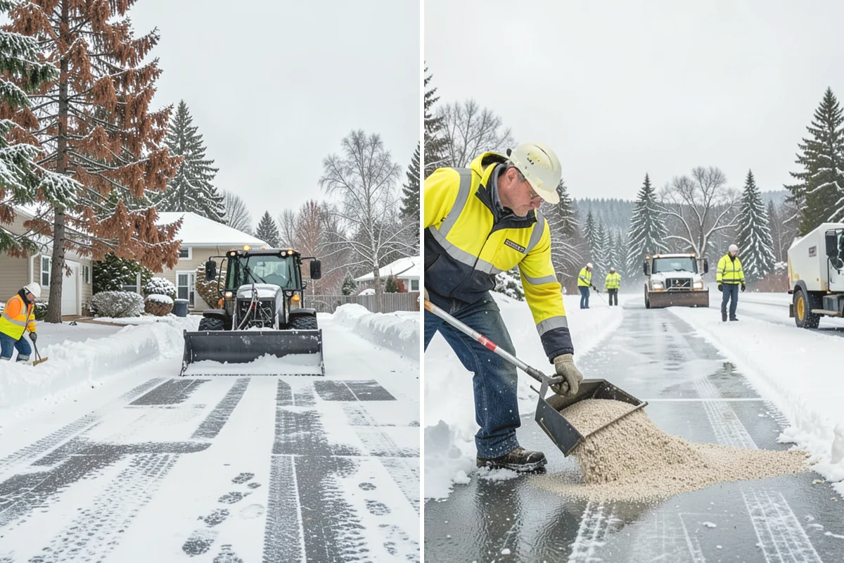 Hotel Deicing in Covington, King County, WA - Review the arrival drive, entrances, and guest paths with staff