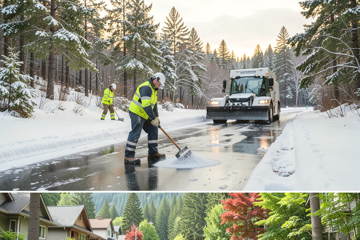 Hotel Deicing in Darrington, Snohomish County, WA - Coverage runs the full winter season, with continuous readiness during freezing-rain nights that coincide with guest arrivals and...