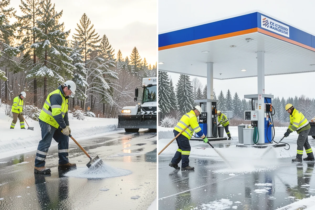Hotel Deicing in Duvall, King County, WA - Review the arrival drive, entrances, and guest paths with staff