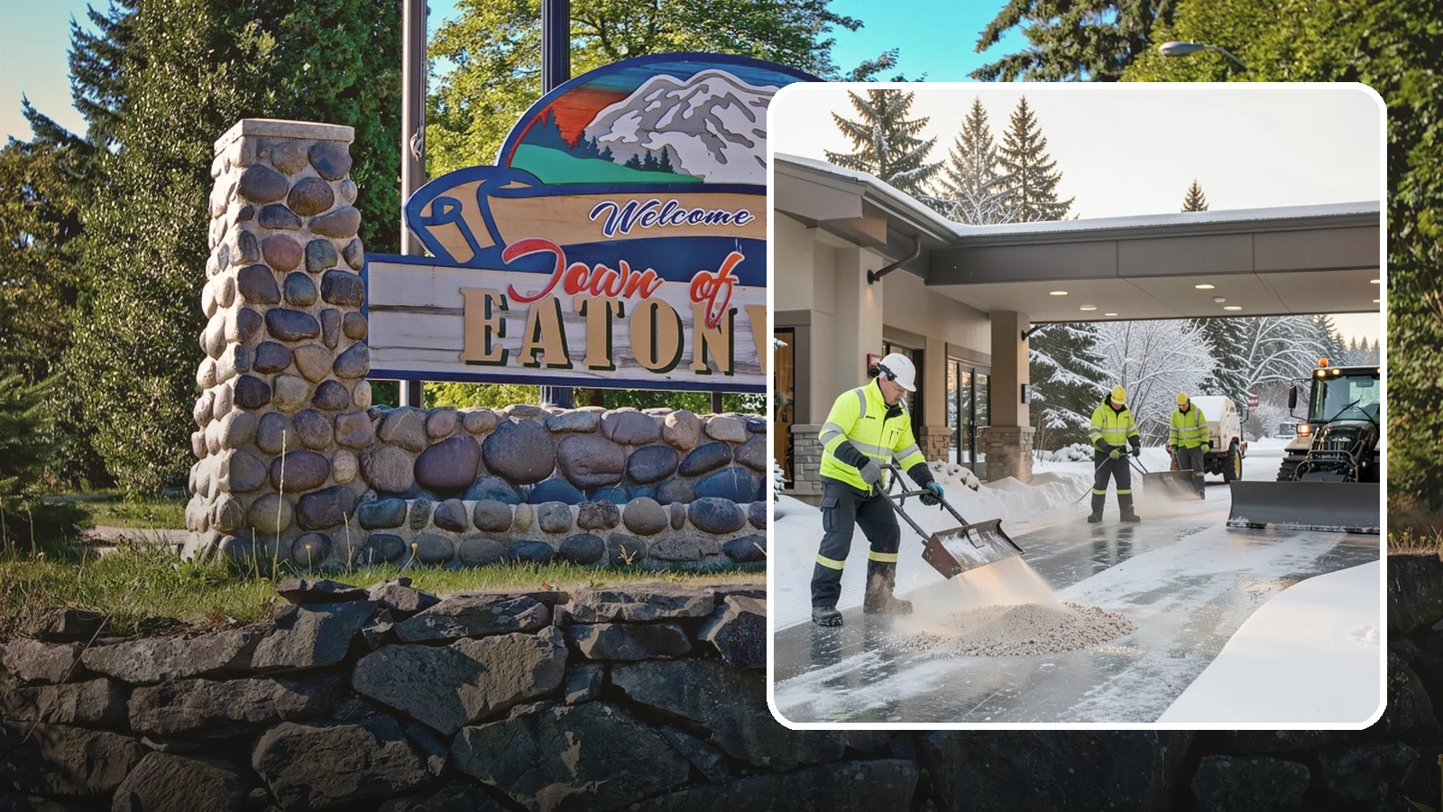 Hotel Deicing in Eatonville, Pierce County, WA - Deicing for hotels that keeps porte-cocheres, guest entrances, and walkways pristine so arriving travelers step onto safe, dry...