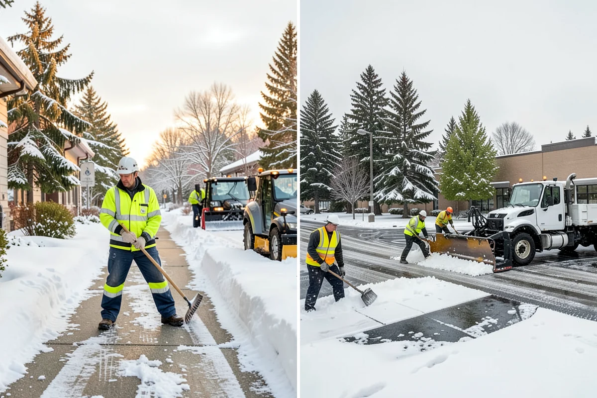 Hotel Deicing in Everett, Snohomish County, WA - Review the arrival drive, entrances, and guest paths with staff