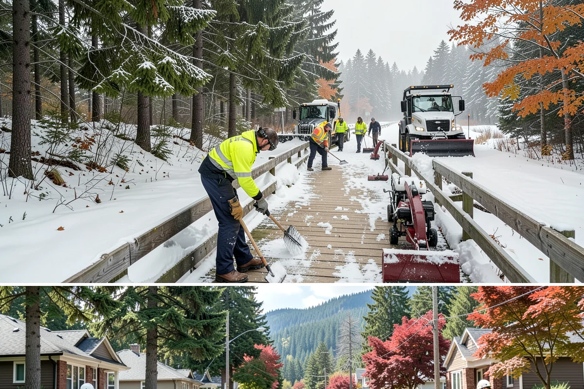 Hotel Deicing in Hunts Point, King County, WA - Coverage runs the full winter season, with continuous readiness during freezing-rain nights that coincide with guest arrivals and...