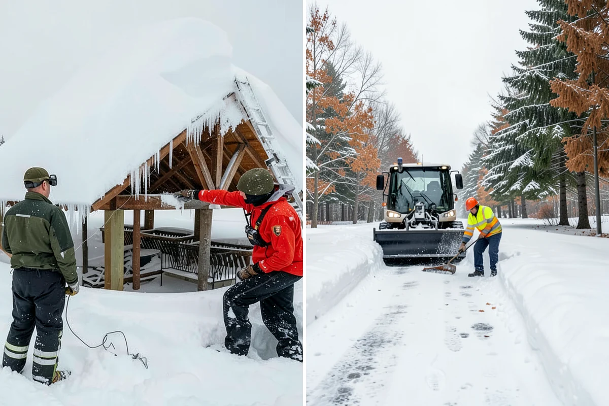 Hotel Deicing in Kenmore, King County, WA - Review the arrival drive, entrances, and guest paths with staff