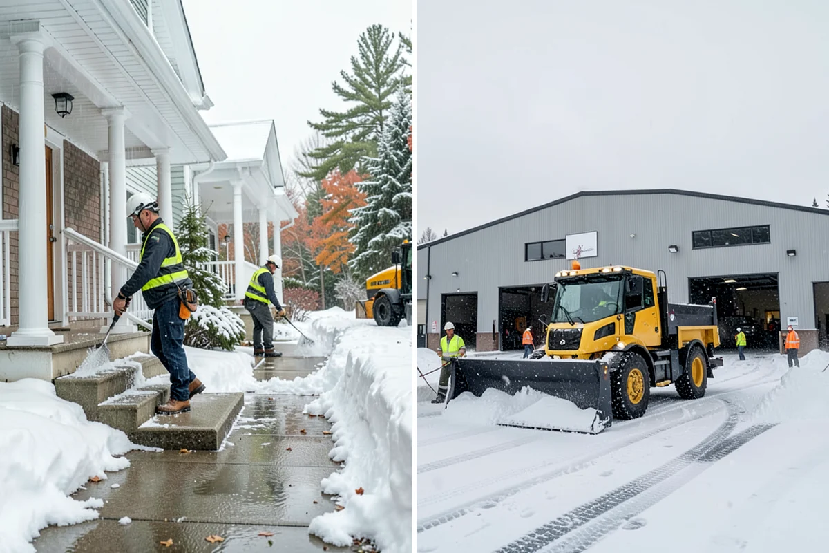 Hotel Deicing in Lake Forest Park, King County, WA - Review the arrival drive, entrances, and guest paths with staff