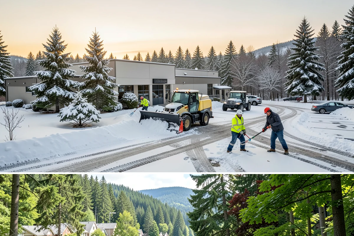 Hotel Deicing in Lake Forest Park, King County, WA - Coverage runs the full winter season, with continuous readiness during freezing-rain nights that coincide with guest arrivals and...