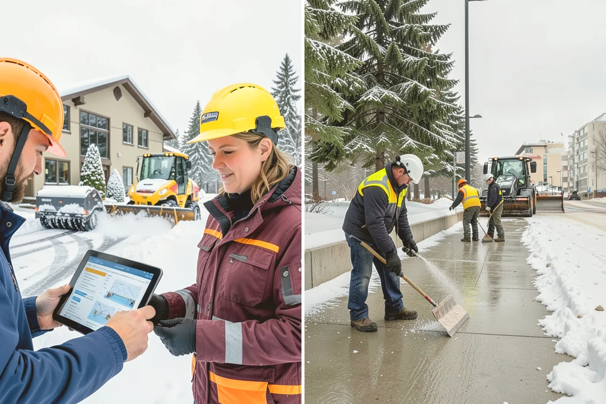 Hotel Deicing in Lynnwood, Snohomish County, WA - Review the arrival drive, entrances, and guest paths with staff
